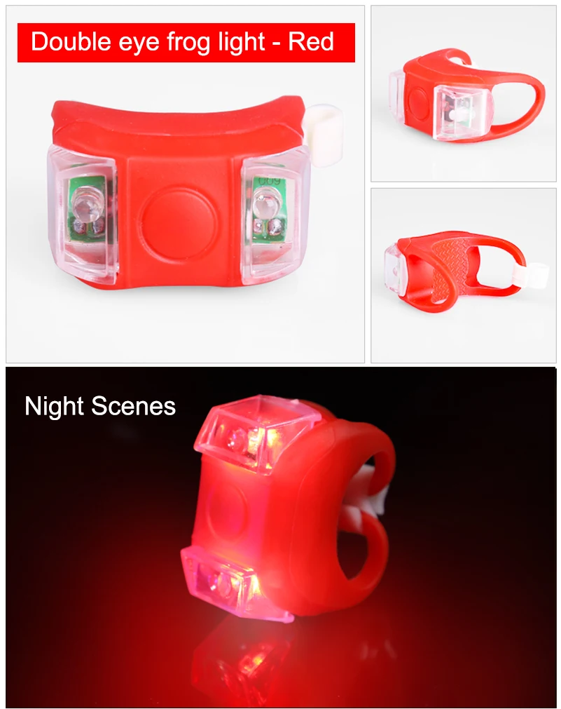 Clearance WEST BIKING Waterproof Silicone Bicycle Light Mini Cyling Front Light Warning Safety Rear Tail light Lamp Bike Taillight Lamp 10 Clearance WEST BIKING Waterproof Silicone Bicycle Light Mini Cyling Front Light Warning Safety Rear Tail light Lamp Bike Taillight Lamp 10