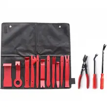 14 pcs Pro Car Radio Door Clip Panel Trim Dash Audio Radio Removal Repair Tools Kit Auto Interior Refit Pry Opener Tool Remove