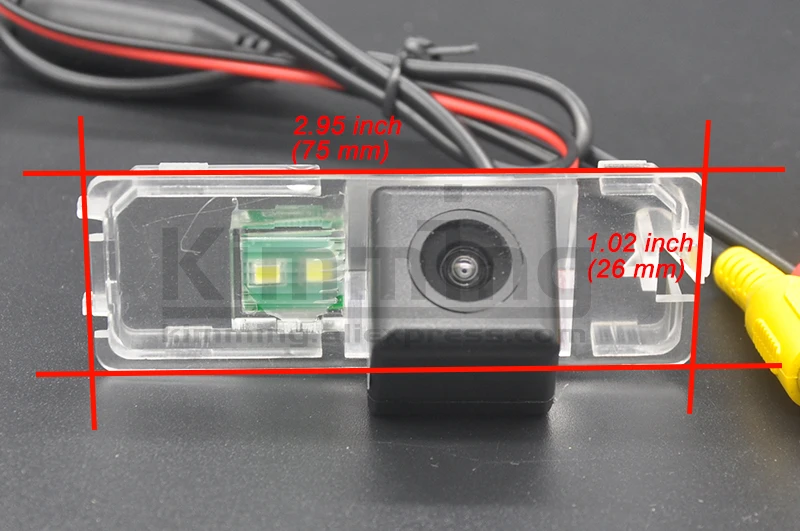 Rear view camera Reversing camera Parking camera Backup camera License Plate Light Original camera Sony camera Volkswagen VW New Beetle Bjalla Amarok Robust Robust Pick-Up EOS Lupo Phaeton Golf 4 5 6 Jetta MK6 (1)