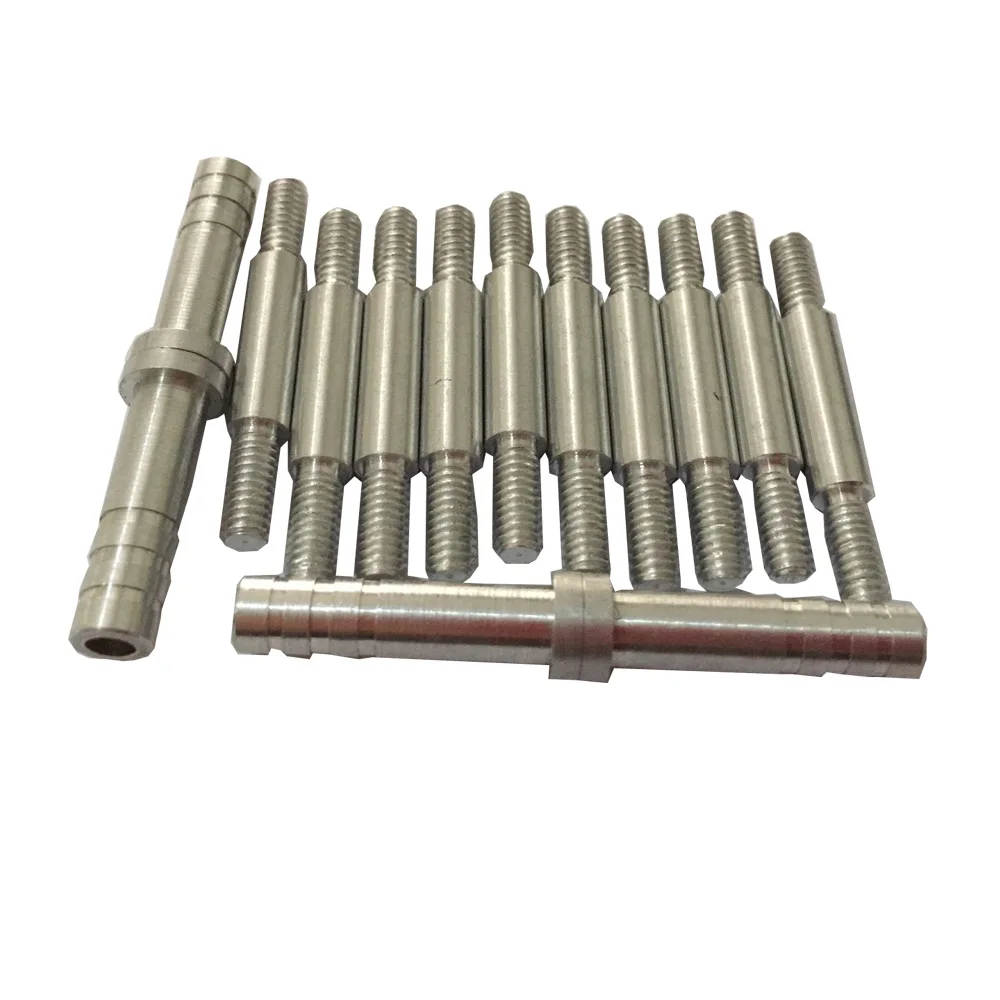 

200PK archery compound bow aluminum arrow insert connector for ID 6.0mm shaft