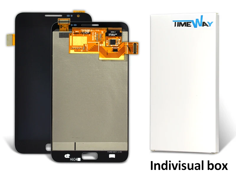 Mobile Phone Lcd Dhl 10pcs 100% Original New Lcd Display+touch Screen For Samsung Note N7000 I9220 White Black Shipping