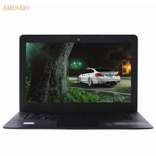 Amoudo 14 дюймов Intel Core i5 Процессор 4 ГБ RAM + 64 ГБ SSD + 750 ГБ HDD Windows 7/10 система Ультратонкий Ноутбук Ноутбук на Продажу