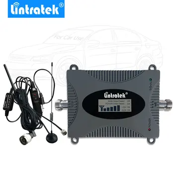 

Lintratek 4G LTE Cars Cell Phone Booster 1800 Mhz (Band 3) Network LCD Amplificador Movil 4G GSM 1800 mhz for vehicle use .