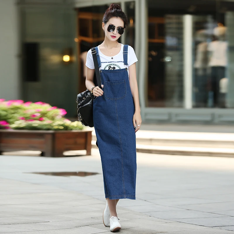 Loose fitting denim dress Clearance