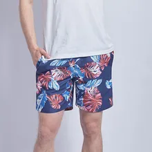 Новые шорты мужские летние пляжные шорты с принтом Повседневный стиль свободные эластичные брендовая одежда Большие размеры Jan1