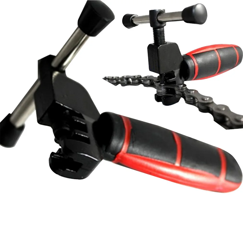 1 шт. мини-велосипед для езды на велосипеде, стальная цепь, сплиттер, резак, инструмент для ремонта выключателя, двухцветная ручка для комфортного использования, Новинка