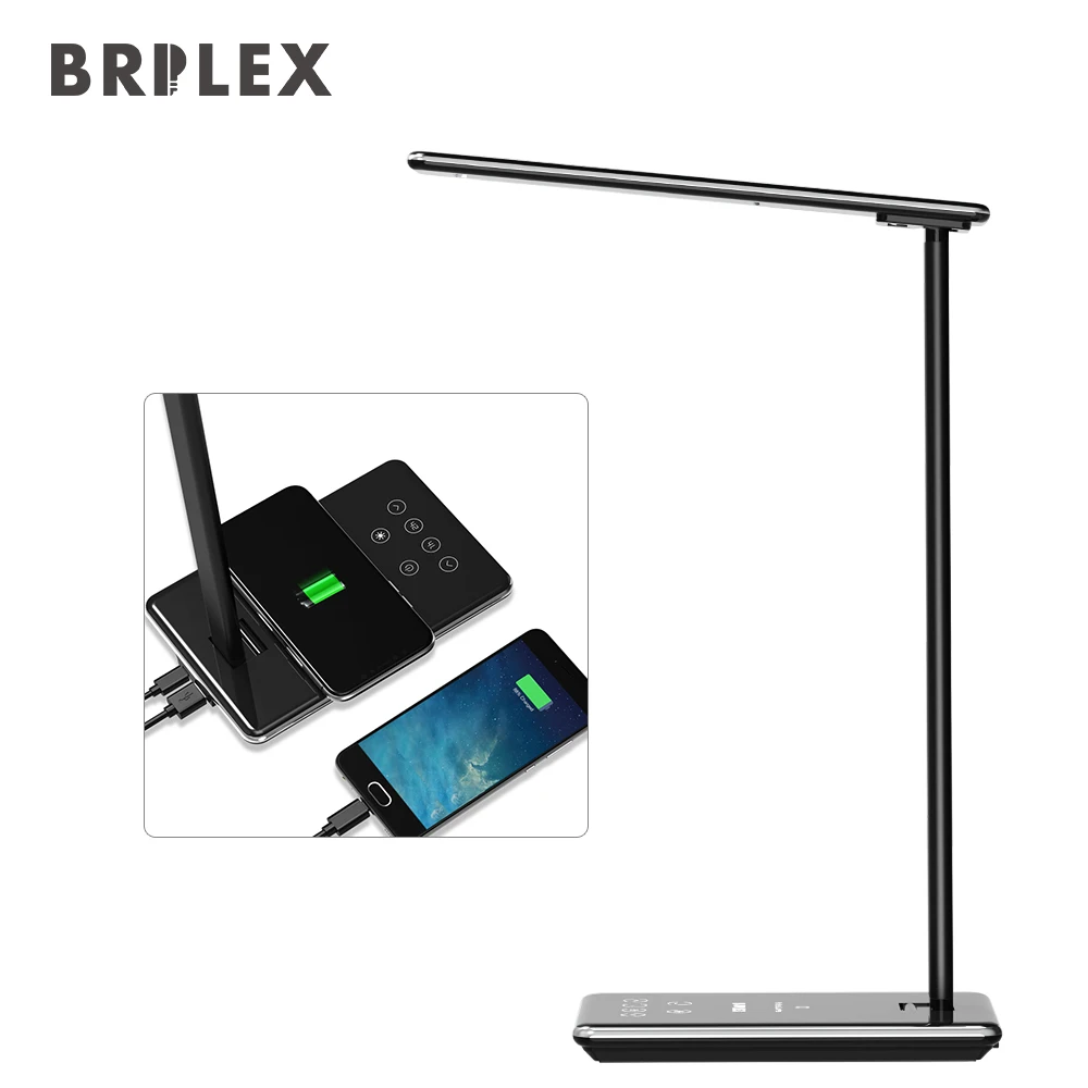  Desk Lamp LED Table Light Wireless Charger for Phone Study Working Reading Office Dimmable 4 Lighti - 32880516538