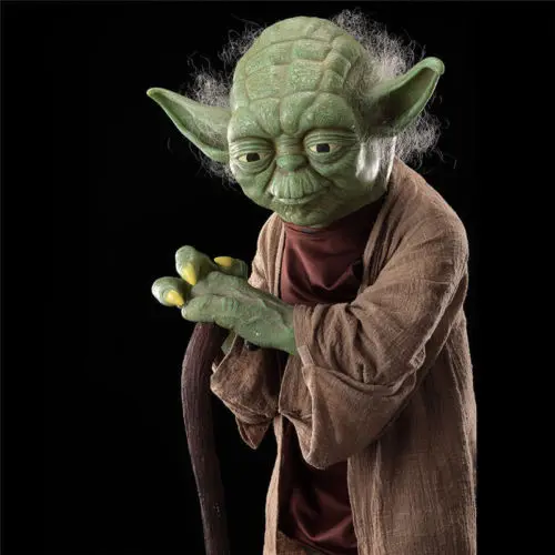 

Anime Star Wars The Last Jedi 85CM Master Yoda Resin Sculptures 1/1 Action Figure Collection Model Cheap Shipping Fee