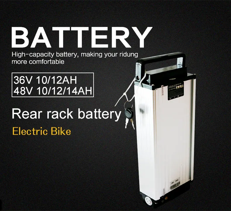 Top 36V Electric Bike Kettle Battery Lithium Battery 10AH Samsung 12AH With Charger MTB 18650 Cells Ebike Battery for Free Shipping 1