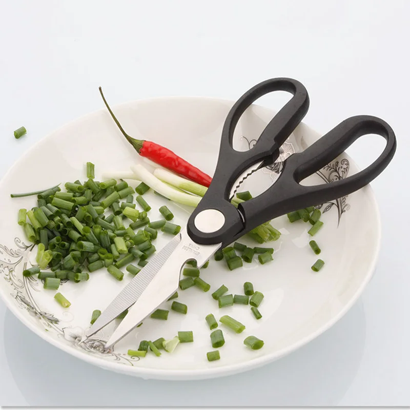 Kitchen Scissors Stainless Steel Shears Tool For Chicken Poultry BBQ