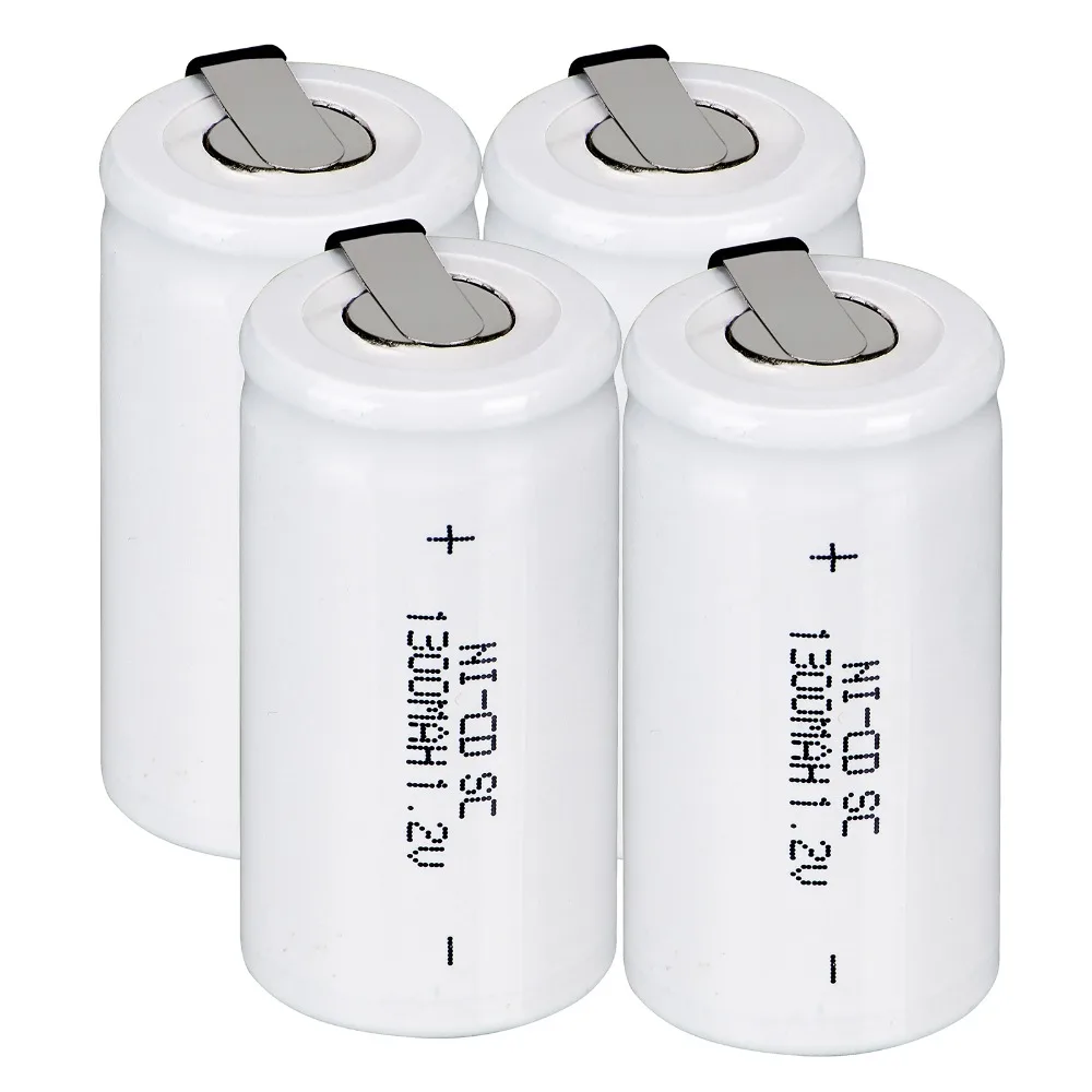 Склад в России! 10 шт. Ni Cd аккумуляторные батареи 1300 мАч 1 2 в|battery 1.2v 1300mah|battery