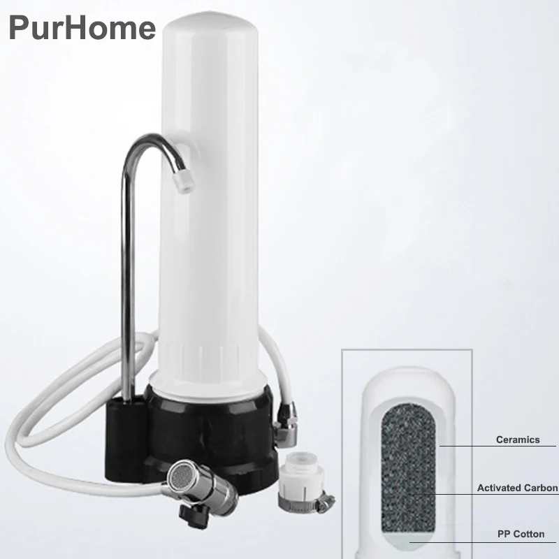 Household Ceramics Water Purifier Ultrafiltration Water Filter Home Kitchen Furniture Indirect Drink Straight Filters Alkaline  (1)