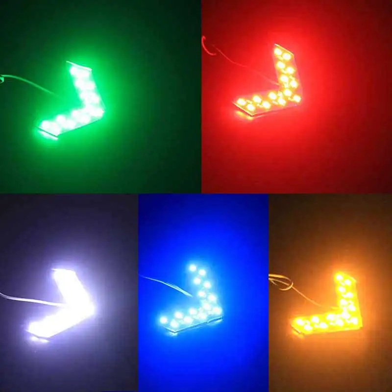 Светодиодная панель со стрелками 14 SMD 2 шт. зеркало заднего вида указатель
