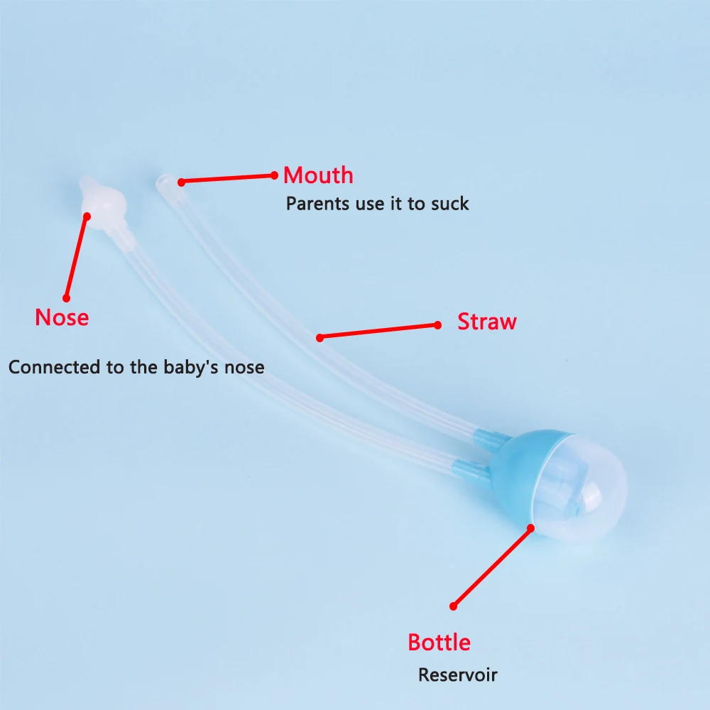 Quaslover, вакуумный отсасывающий носовой аспиратор для новорожденных, Безопасный Очиститель носа, защита от гриппа