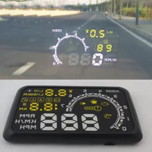 Автомобильный HUD Дисплей ASH 4C BT диагностические инструменты OBD II