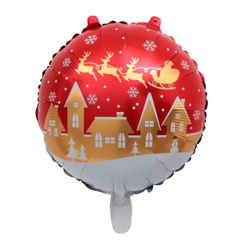 Большой Размеры Рождество Санта Клаус Фольга воздушные шары ChristLmas вечерние украшения гелиевый Майларовый Globos Baby Санта Клаус шар игрушка в подарок - Цвет: 17