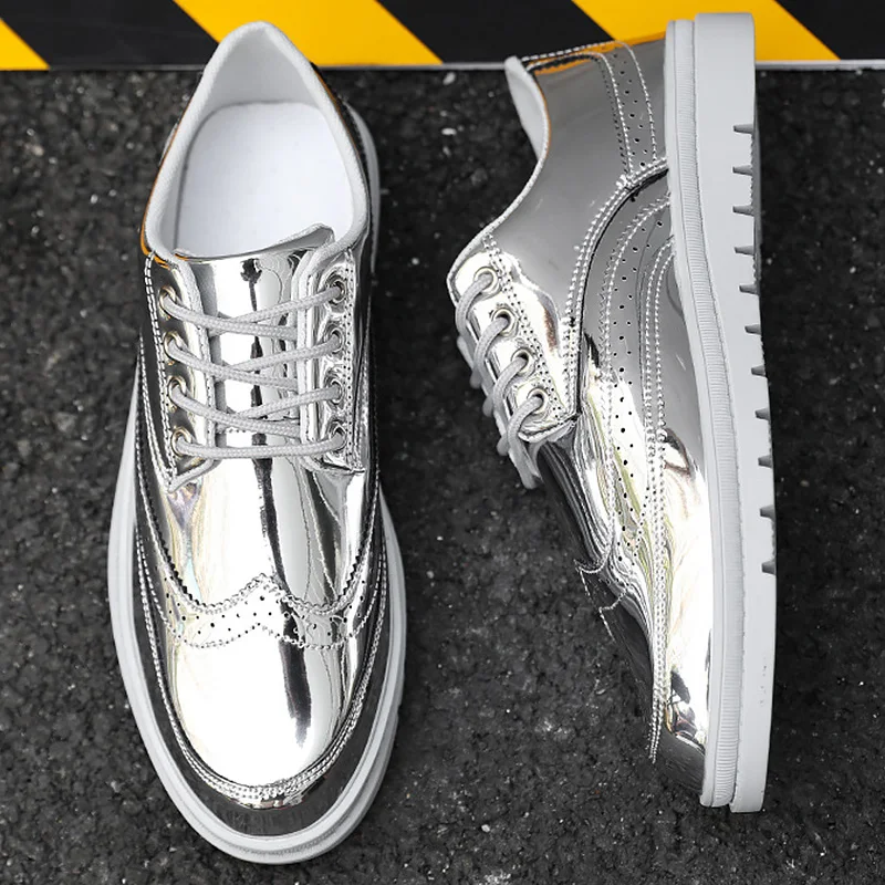 

Bullock Designer Men sneakers Large size 6-12.5 Shallow Vulcanize Shoes For man PU Fashion Mens casual shoes