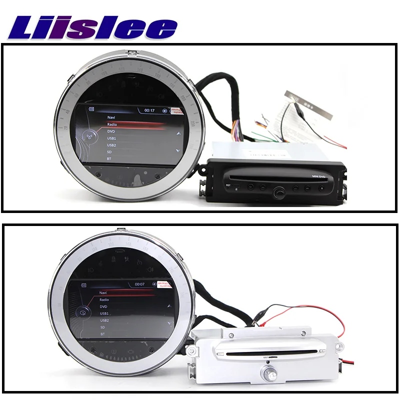Top Liislee Car Multimedia Player NAVI For Mini Hatch One Cooper S D R56 2007~2013 Car Radio Stereo GPS Navigation CE System 2