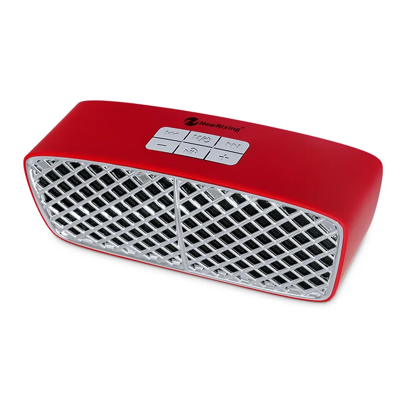 Водонепроницаемый Bluetooth динамик портативный наружный беспроводной динамик мини Soundbar, сабвуфер TF MP3 громкоговоритель с микрофоном TF FM USB AUX - Цвет: Red car speaker