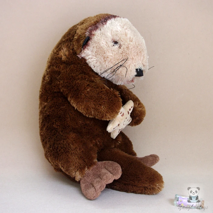 large stuffed otter