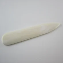 10 шт. 4 дюймов белый отбеленный инструмент для изготовления карточек Оригами из кости крупного рогатого скота папка