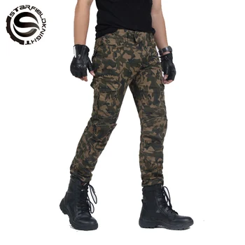 

SFK 2pcs Knee Pads 2pcs Hip Pad Motorcycle Jeans Jaqueta Motoqueiro Motobike Racing Pants Motocross Trousers Pantalon Moto