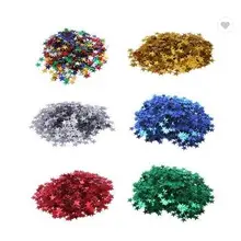 Металлическая фольга блестящая Звезда Конфетти Для украшения стола