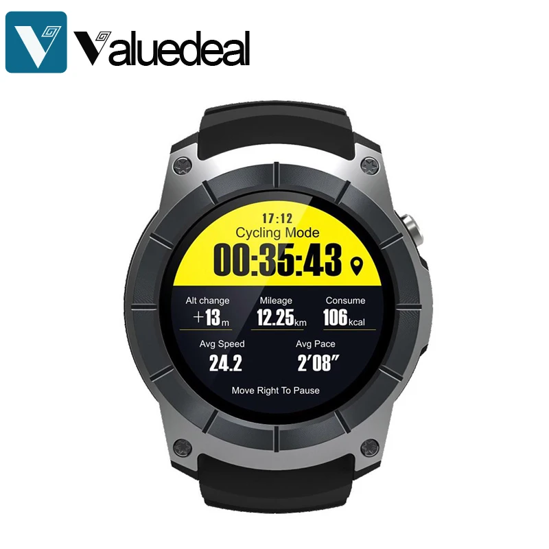 

Makibes G05 GPS Bluetooth 4.0 MTK2503 32GB TF card SMS Reminder siri Multi-mode Sports Monitoring Wristwatch
