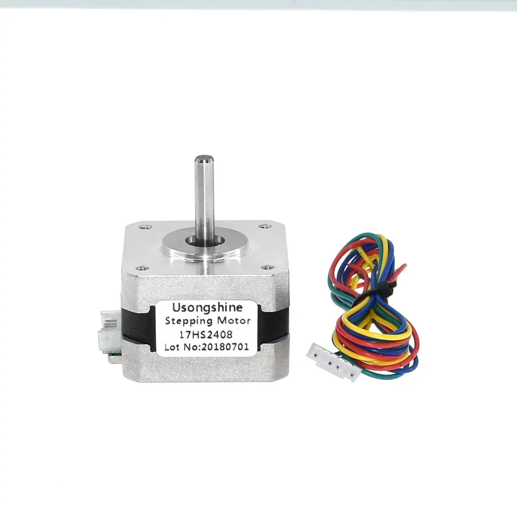

17HS2408 4-lead Nema 17 Stepper Motor 42 Motor 42BYGH 0.6A 12N.cm 36cm Wire CE CNC Laser and 3D Printer Motor 3D Printer Parts