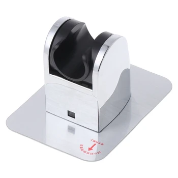 

Head Holder Adjustable No Drilling Bracket Mount Shower Hand Attachable Sticker #612