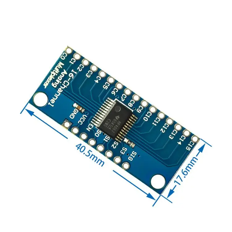 

CD74HC4067 16-Channel Analog Digital Multiplexer Breakout Board Module For Arduino