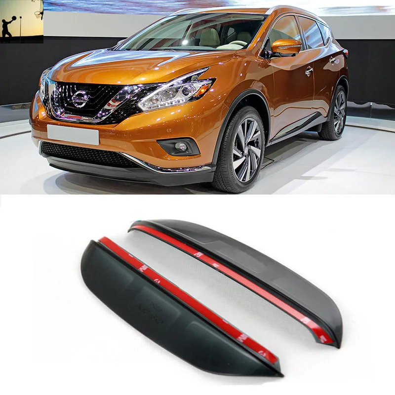 Для Nissan Murano Z52 с 2015 по настоящее время зеркало заднего вида дождь бровей