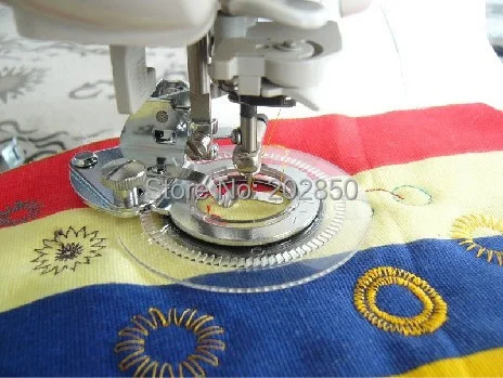 

Household Multi-Function Sewing Machine Presser Foot,Excellent Work For Embroiderying Round Shape Flowers,Original,Great Quality