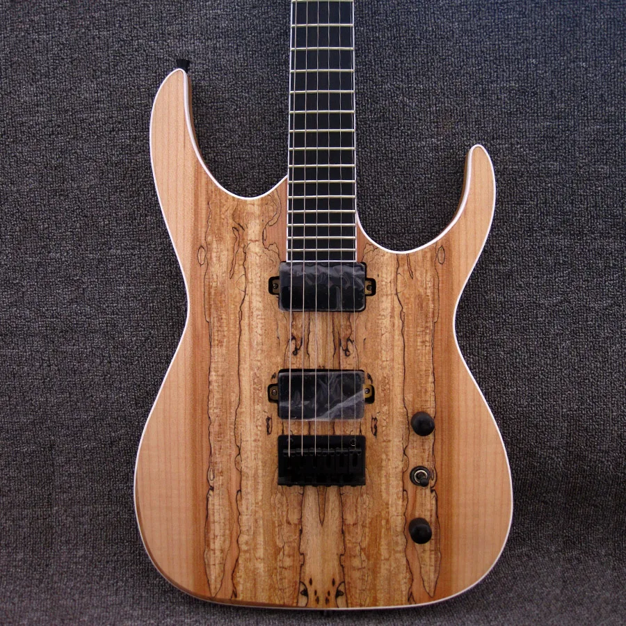 

Giggle Black Machine B6 Spalted Maple top Ash body High Quality China Musical Instrument Electric Guitarras