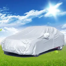 Бесплатная доставка Полный Автомобиль Обложка дышащий УФ-защита, пыли и царапин, огнезащитных щиты, мульти размер для более автомобилей