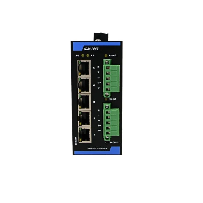 Сервер шлюза Modbus двойной последовательный порт Mobus RTU go в TCP 5Eth фотоэлектрическая