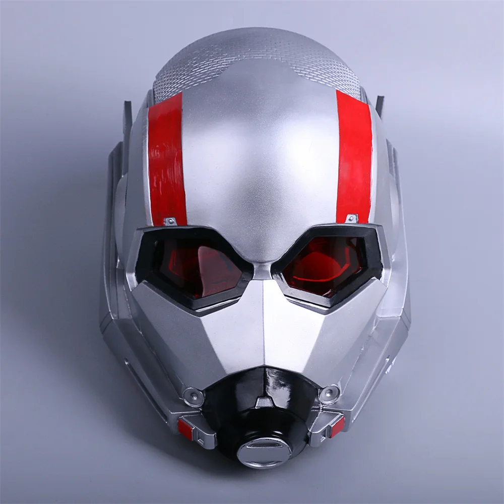 Movie Ant-Man and the Wasp Mask Cosplay Antman PVC Helmet Scott Edward Helmets Masks New Halloween Party prop  (11)