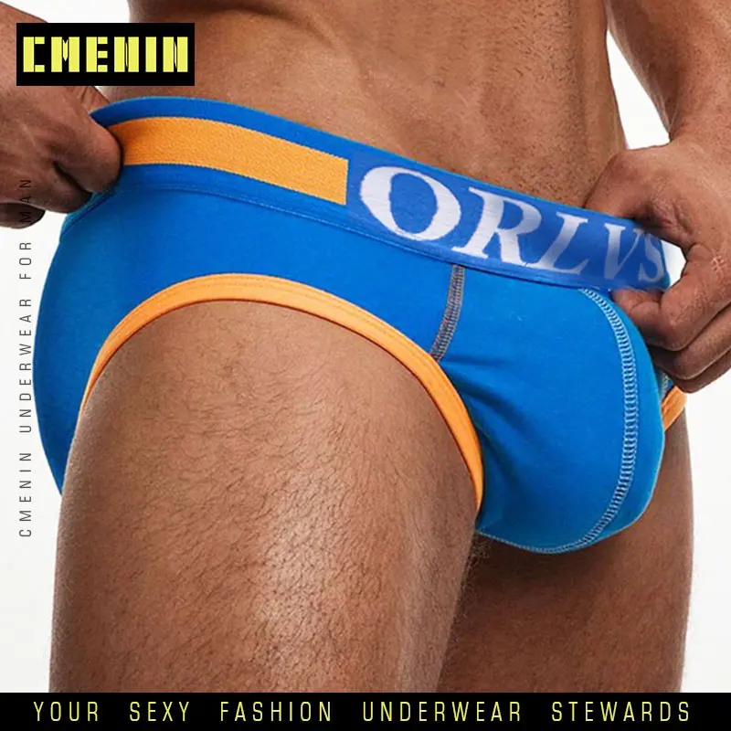 

summer 2018 sexy underwear Men Briefs Pure Cotton 6 colors Briefs Men Underwear Cuecas Gay Underwear Shorts ropa interior hombre