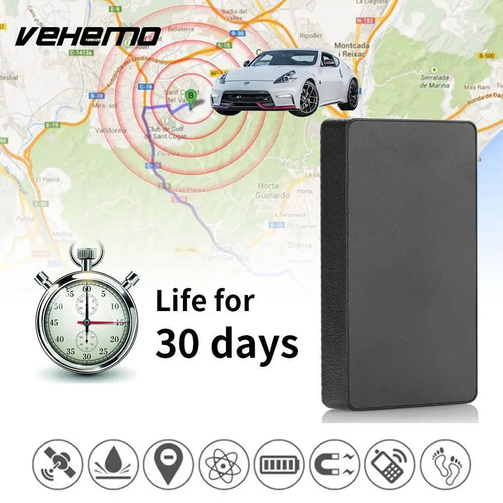

GPS Micro Car Tracking Locator Anti Theft MK8 8000mah Alarm Alert Real Time