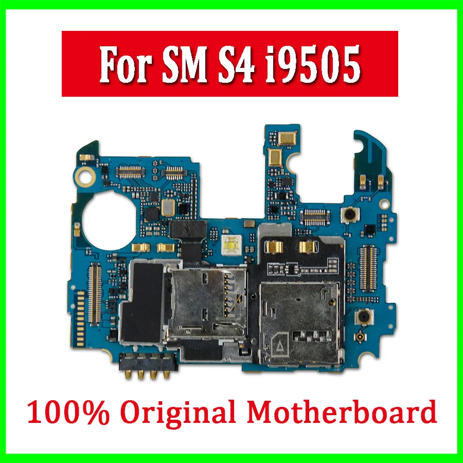 

Europe Version & Original Unlocked for Samsung Galaxy S4 i9505 Motherboard,Mainboard with Chips,Good Working