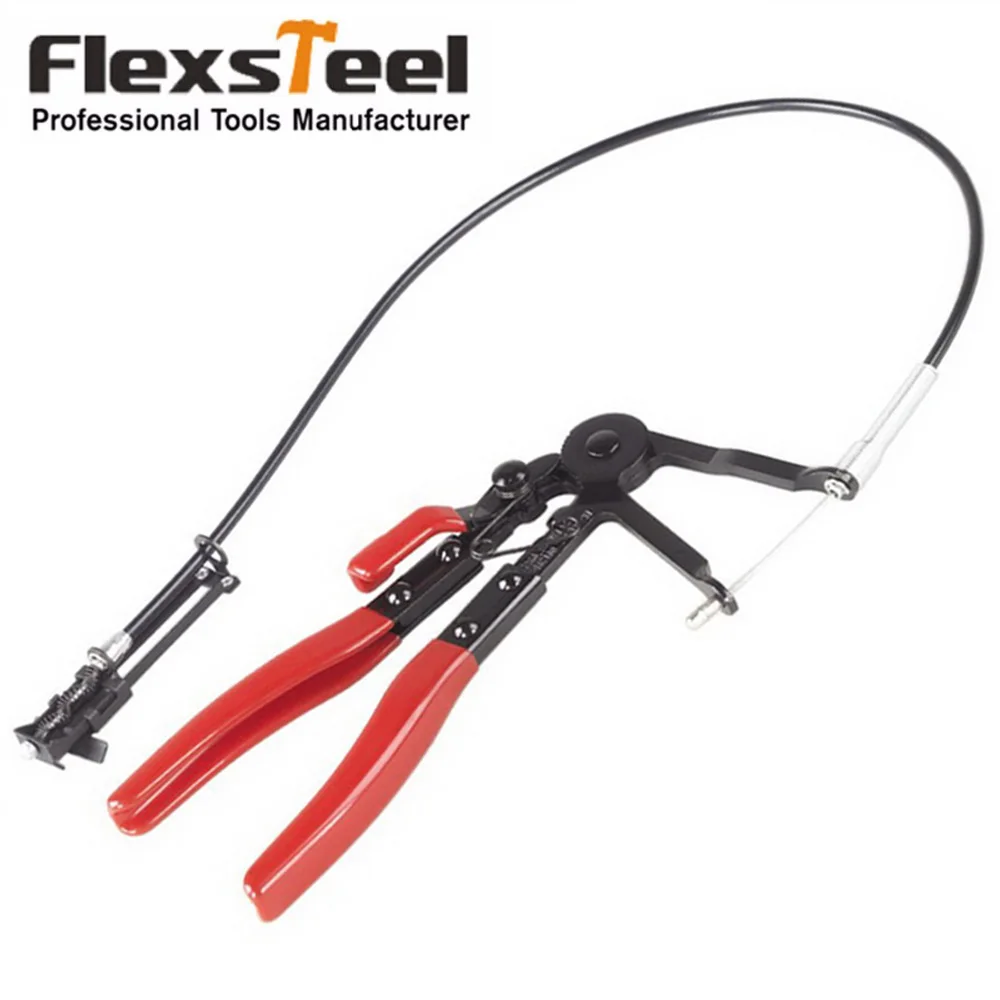 Auto Vehicle Repair Tools Cable Type Hose Clip Pliers Flexible Wire