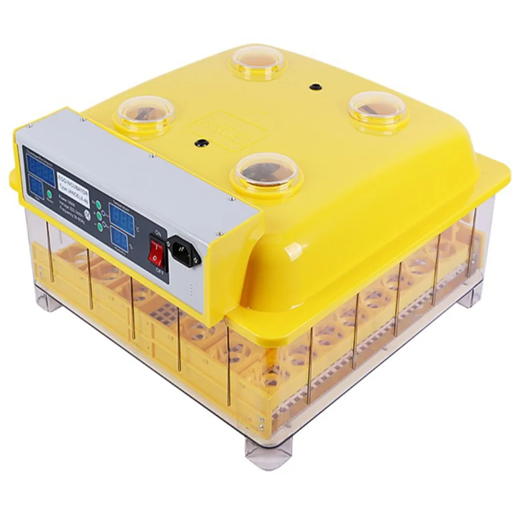 High Quality Automatic Turning 48 Egg Tray Incubator LED Display