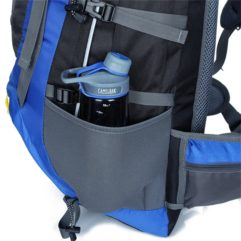 HIGHSEE 50L Backpack Waterproof Outdoor Hiking Backpack Camping Travel Trekking Backpack Hiking Sport Bags Climbing Rucksack