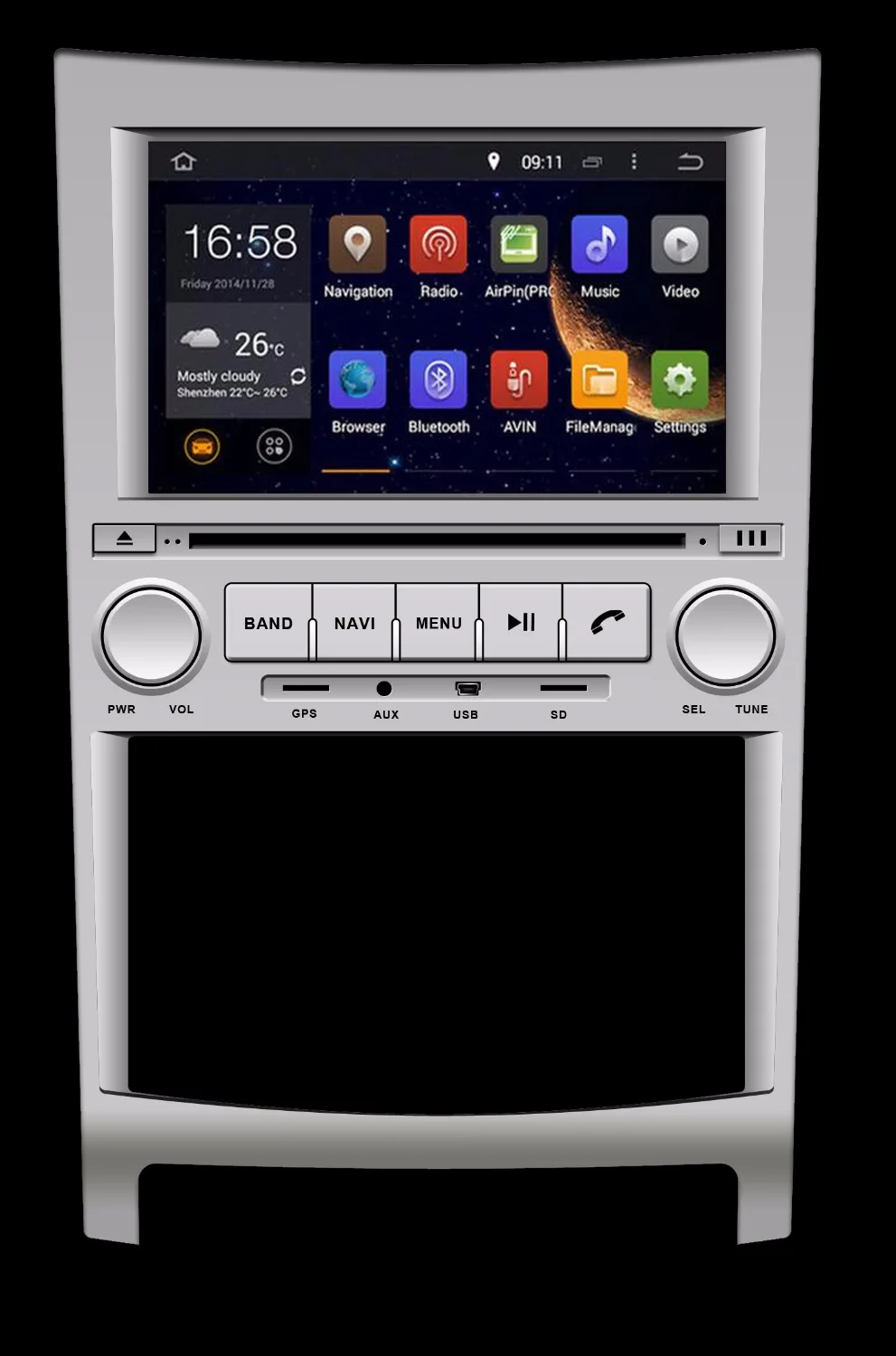 Best 2018 7inch 4G LTE 1024*600 octa core Android 8.0! car multimedia DVD player Radio GPS FOR HYUNDAI VERACRUZ / IX55 2006 2015-2016 1