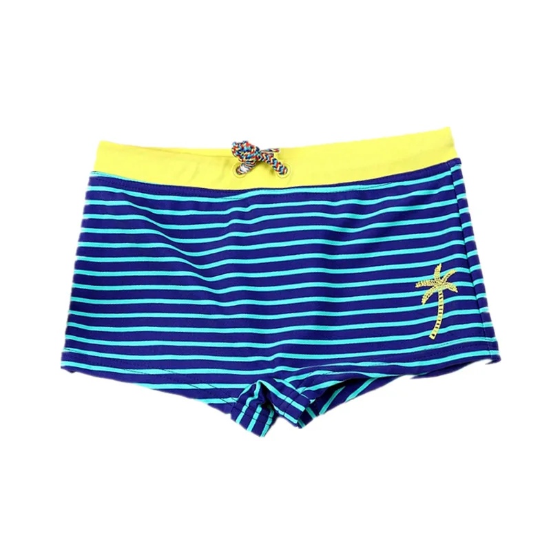 

New 2019 Summer Children's Swimming Trunks for a Boy Swim Shorts Striped Kids Swimsuit Trunks Beach Boys Swimwear for 2-12 Years