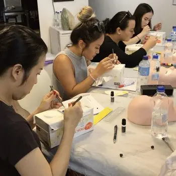 

1pc Sale Soft Mannequin Training Head for Eyelash Extensions Salons Practice Kit Learning the art of stacking and capping
