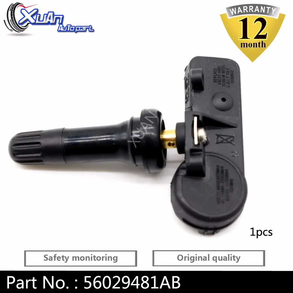 Датчик давления в шинах XUAN датчик контроля для Chrysler JEEP GRAND CHEROKEE LIBERTY RAM 1500 2500 3500 433