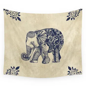 

Simple Elephant Wall Tapestry Hanging Tapestry For Wall Decoration Fashion