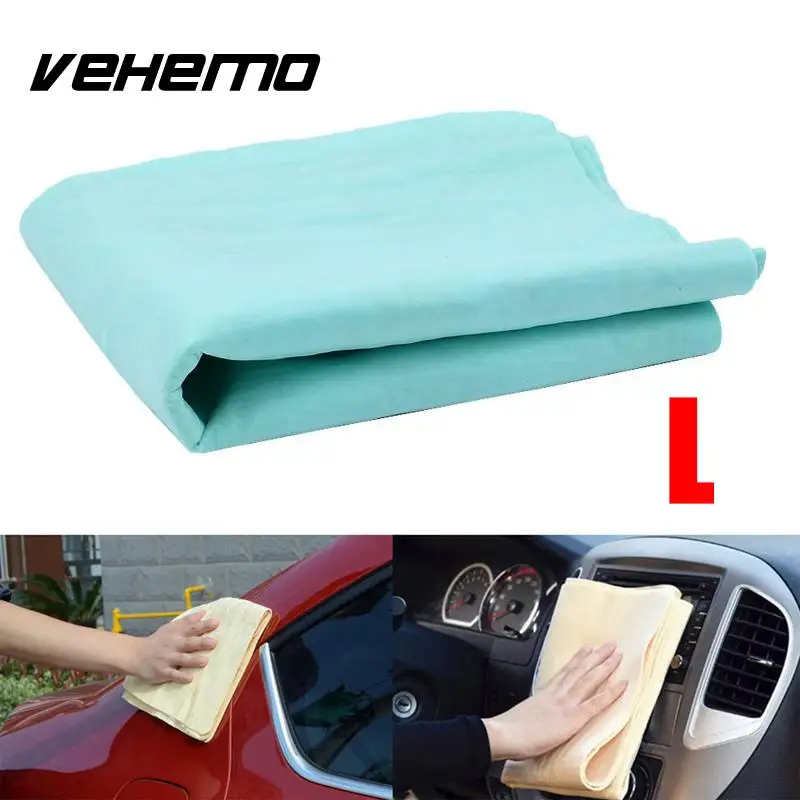 VEHEMO 66x43CM PVA Car Wash Absorbent Drying Cleaning Towel Rag Vehicle