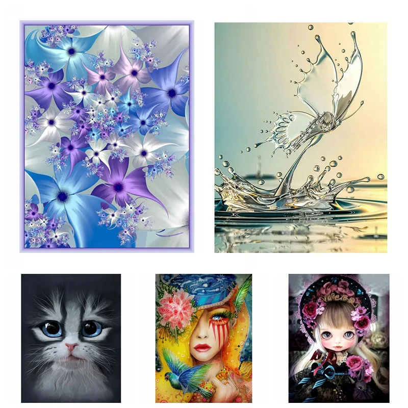 30 x 40cm Modern Style 5D Full Diamond Painting Kits for Kid and Adults